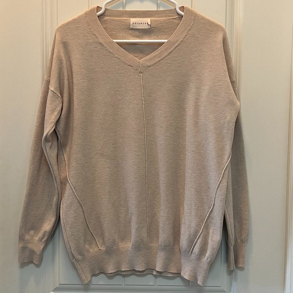 Dreamers Tan Sweater